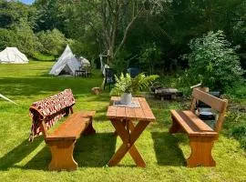 Glamping Hive by Stream