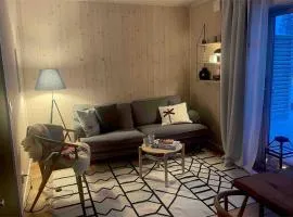 Nybyggd stuga i Orrliden