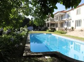 Swimming Pool Bedroom at Casa dos Macieis, Camino Santiago direct access & Optional Agritourism