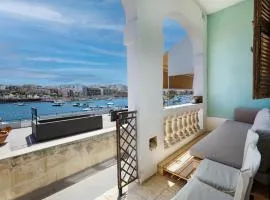 Traditional Maltese Townhouse with Backyard Garden and Seafront Location