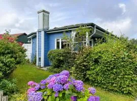 Blaue Pause - Hygge-Häuschen mit Garten und Kamin