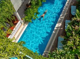 Tropical An Bang Beach Villa，位于An Bang的酒店