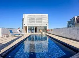 Helbor Stay Gonzaga - Suíte moderna a 5 min da praia