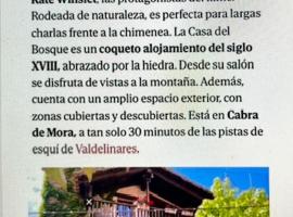 La Casa del Bosque，位于Cabra de Mora的酒店