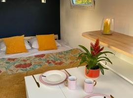 La cabane au fond du jardin，位于Wittisheim的豪华帐篷营地