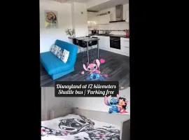 Appartement studio O fil de l'O à 12 kilomètres de Disneyland Paris