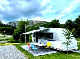 Cozy Caravan in Camping Erlengrund, Bad Hofgastein