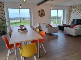 Holiday home 10 pers , panoramic sea view, Cléder