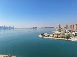 Pearl of Viva Bahriya luxury studio，位于多哈的酒店