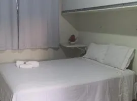 Pousada santos 1, kitnet confortável com ar condicionado