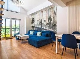 Apartament New York z antresolą w West Łeba Morze Apartamentów