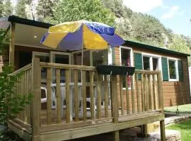 Mobil-home confortable avec terrasse pour 4 personnes à Meyrueis - API-1-52-181