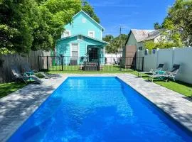 Kid and Dog Haven Pool Side Fun in St Augustine