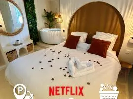 Suite Myria, Balnéo & Cinéma - 1 heure de Paris