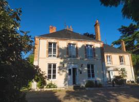 Logis Hotels Restaurants- Villa des Bordes，位于Cléry-Saint-André的酒店