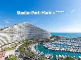 STUDIO-PORT-MARINA, Parking privé, climatisé au "DUCAL"