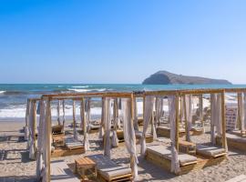Τhe Noverian Antama Organic Beach Resort Chania，位于埃亚玛琳娜奈奇多的酒店