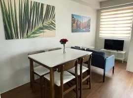 Cozy Modern Condo Apartment with Pool & Balcony - East Residences Ortigas Pasig