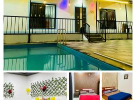 3BHK VILLA ll Swimming Pool ll AC ll BBQ，位于罗纳瓦拉的带停车场的酒店