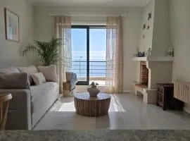 Azulmaris - Direkt am Strand in Vila Chã - Terrasse und Meerblick