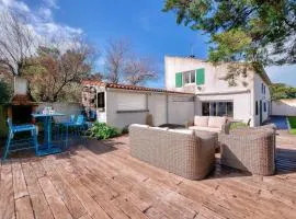 Maison pour 10, accès direct à la plage