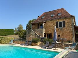Gîte de charme à la campagne，位于Besse的酒店