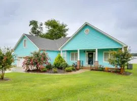 Lakefront Home with Hot Tub and Dock in Cross Hill!