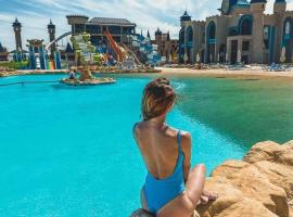Geravety Aqua park hotel With pool，位于赫尔格达的酒店