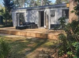 Sfeervolle woodlodge op 5 sterren vakantiepark Krieghuusbelten