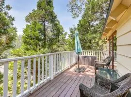 Game Room and 2 Decks Walkable Lake Arrowhead Cabin