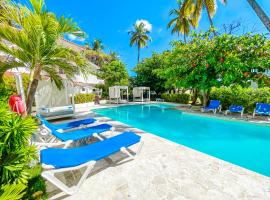 LOS CORALES Resort VILLAS & Apartments WIFI BEACH Club & SPA，位于蓬塔卡纳的酒店