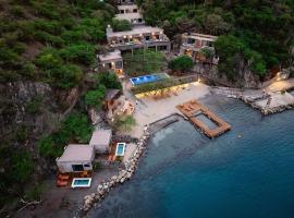 Perla Roca Hotel Boutique - Beach Front，位于圣玛尔塔的酒店