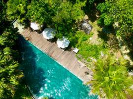 Cọ Retreat Da Bac，位于和平的酒店