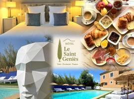 Hôtel Le SAINT-GENIÈS，位于于泽斯的酒店