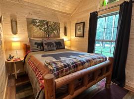 The Dapper Duck Log Cabin，位于科斯比的木屋