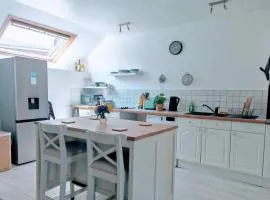Cosy 1st floor loft apartment in Normandy