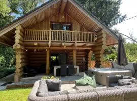 the loghouse