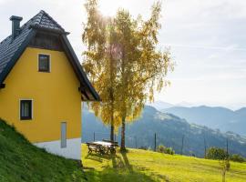 Chalet in Eberstein nahe Saualpe Skigebiet，位于Eberstein的酒店