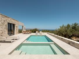 Olive Horizon Villa，位于Tsivarás的酒店