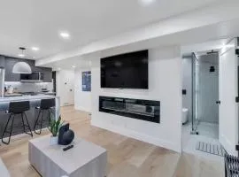 Modern LuxeDen with Private Hot Tub and Fenced Yard