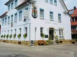Hotel Anker，位于罗滕堡的酒店
