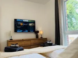 Familientraum 10min zur Ostsee und nach Lübeck Zentrum mit Parkplatz & Balkon