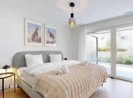 Bright flat with terrace in Sierre