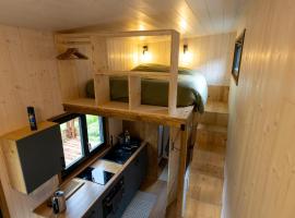 Tiny house &agrave; la ferme，位于Wisembach的木屋