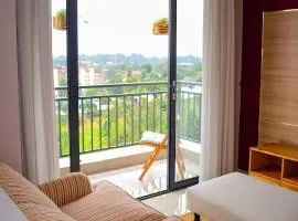 Apartment near UN,VillageMarket,breakfast,gym,pool