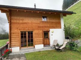 Neuwertiges 2 Zi Ferienchalet 55M2，位于Monstein的酒店
