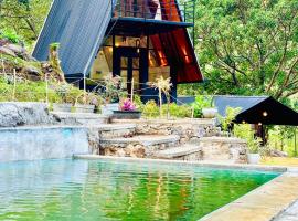 Bambarakanda eco resort，位于Welegama的酒店