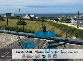 GWEL KAER - Maison tout confort petite vue mer