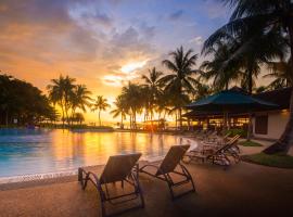 The Pacific Sutera Hotel，位于哥打京那巴鲁的Spa酒店