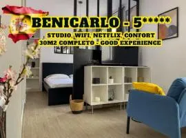 Studio confort maximum Benicarlo, Netflix, Cuisine